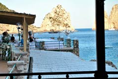 Organizzare eventi, Isola di Capri