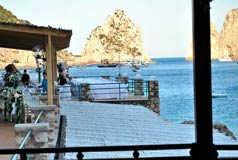 Organize events on the island of Capri